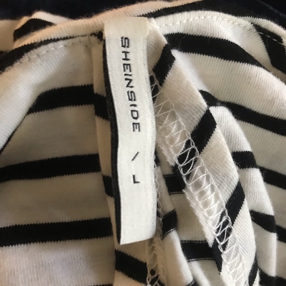 Black & White Summer Midi Dress by SHEIN - L - Picture 6 of 6